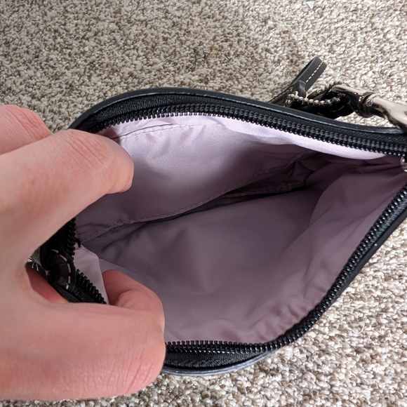 Coach Ashley Horse & Carriage Satchel + Wristlet Set Y2K Vintage - Picture 10 of 16